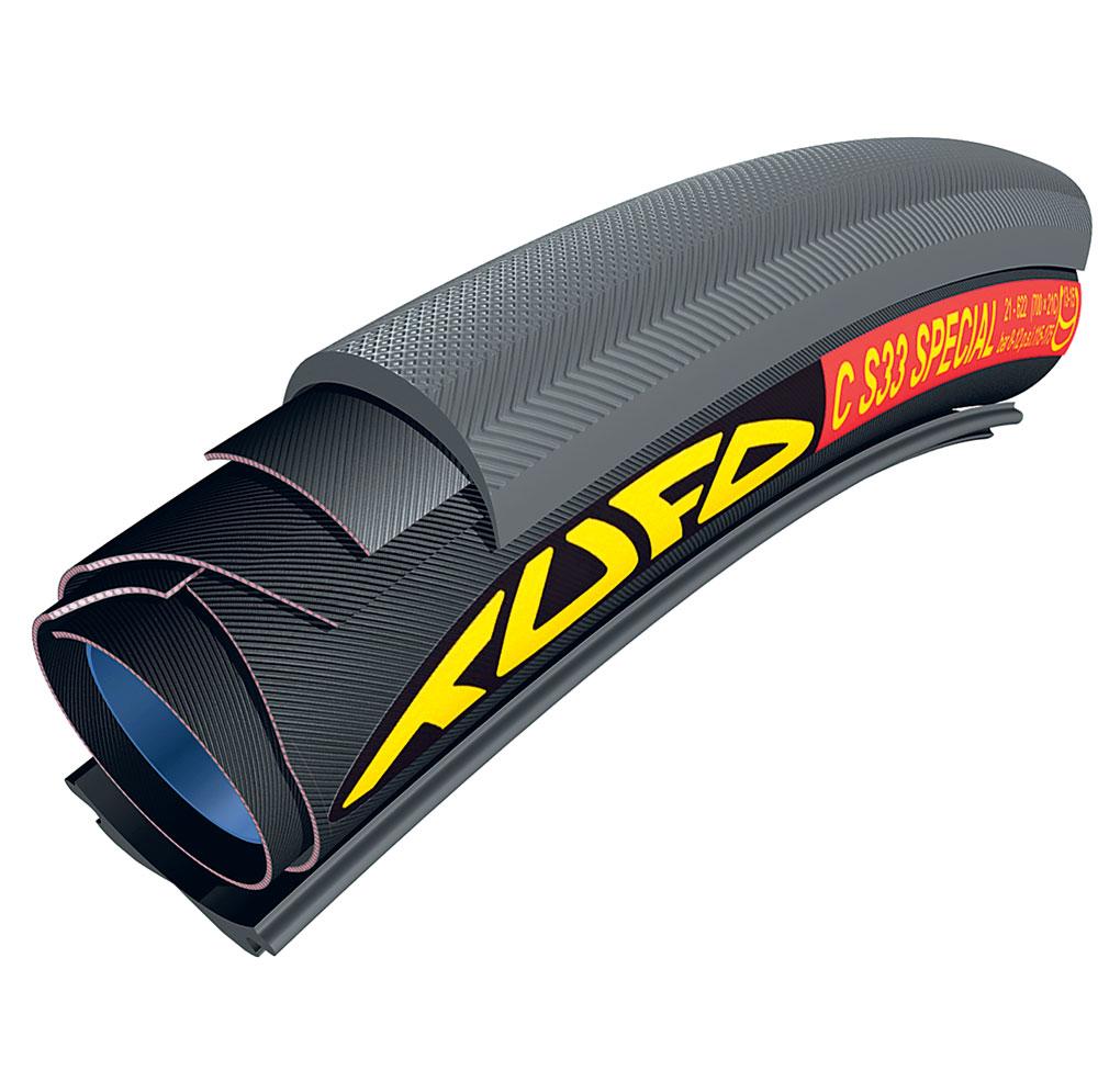 700x21 TUFO C S33 SPECIAL TUBULAR-CLINCHER BLACK