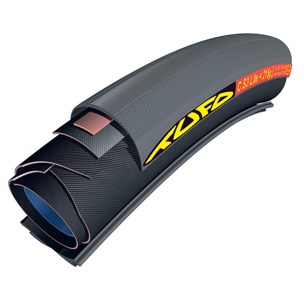 700x21 TUFO C S3 LITE TUBULAR-CLINCHER BLACK