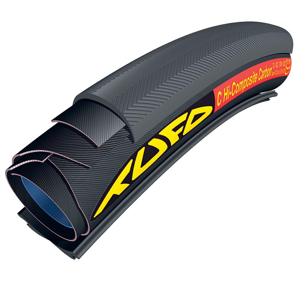 700x22 TUFO C HI-COMP CARB TUBULAR-CLINCHER BLACK