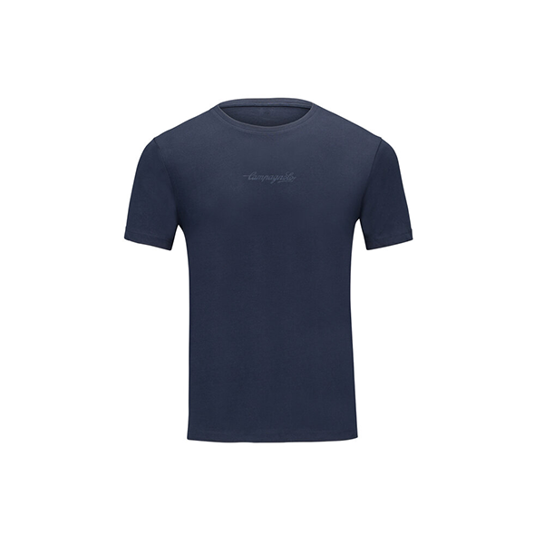 Campagnolo Unisex Winged Logo Short Sleeves T-Shirt Navy