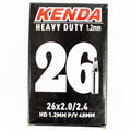 Kenda Heavy Duty 26X2-2.4 Presta 48Mm Long Tube