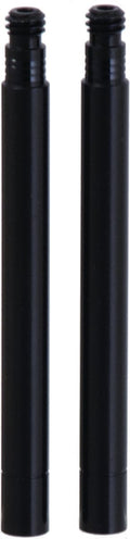 Valve Extender 70mm Presta Pair Black