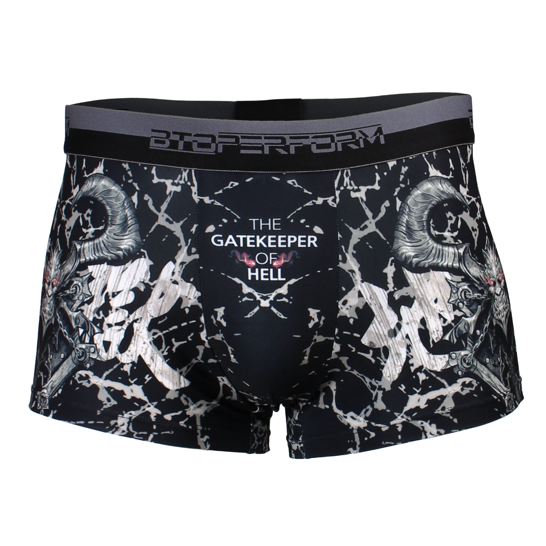 Btoperform Underwear Printed Box Underpants UB-301 GATEKEEPER OF HELL
