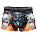 Btoperform Underwear Printed Box Underpants UB-320 HELL FIRE