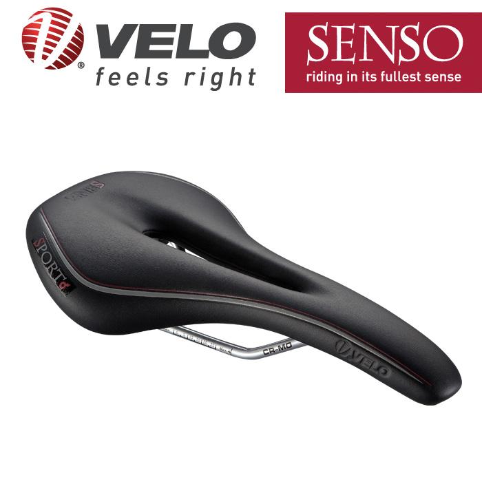 Velo Senso bicycle bike seat saddle S1320 black