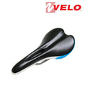 Velo Bicycle bike saddle seat VL-1383 cromo rail black