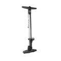 VLLU Floor Pump 2.5 High Mounted Gauge Aluminum Silver FLOOR700