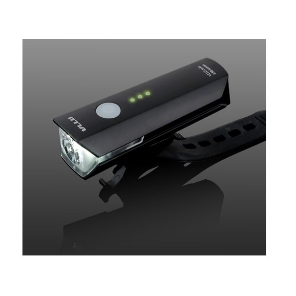 VLLU F703 550 Lumen White LED Black USB Charge Front Light
