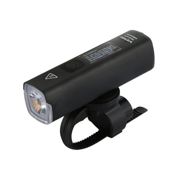 VITAL Front Light F772 1500 Lumen White LED Black USB Charging