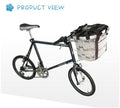 VLLU bicycle fashion bascket detachable folding