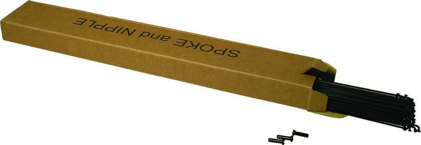 ACTION 14G STAINLESS STEEL 258MM 75PC BLACK SPOKES
