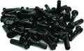 ACTION BRASS 14G BLACK 16MM SPOKE NIPPLES