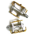 Wellgo Road Bike Bicycle pedals R025 gold