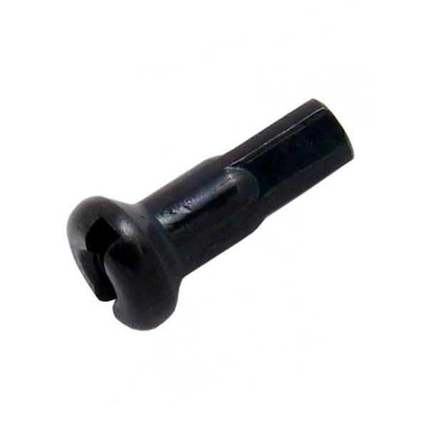 Wheel Smith Brass Nipple 2.0x12mm 50pcs black
