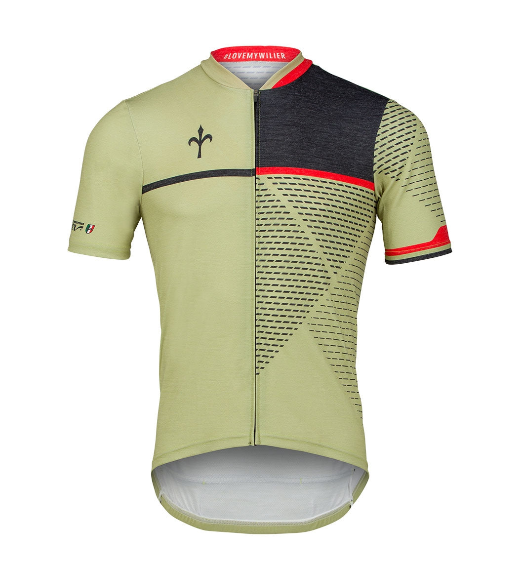WILIER MAGLIA GRAVEL BRAVE JERSEY SABBIA