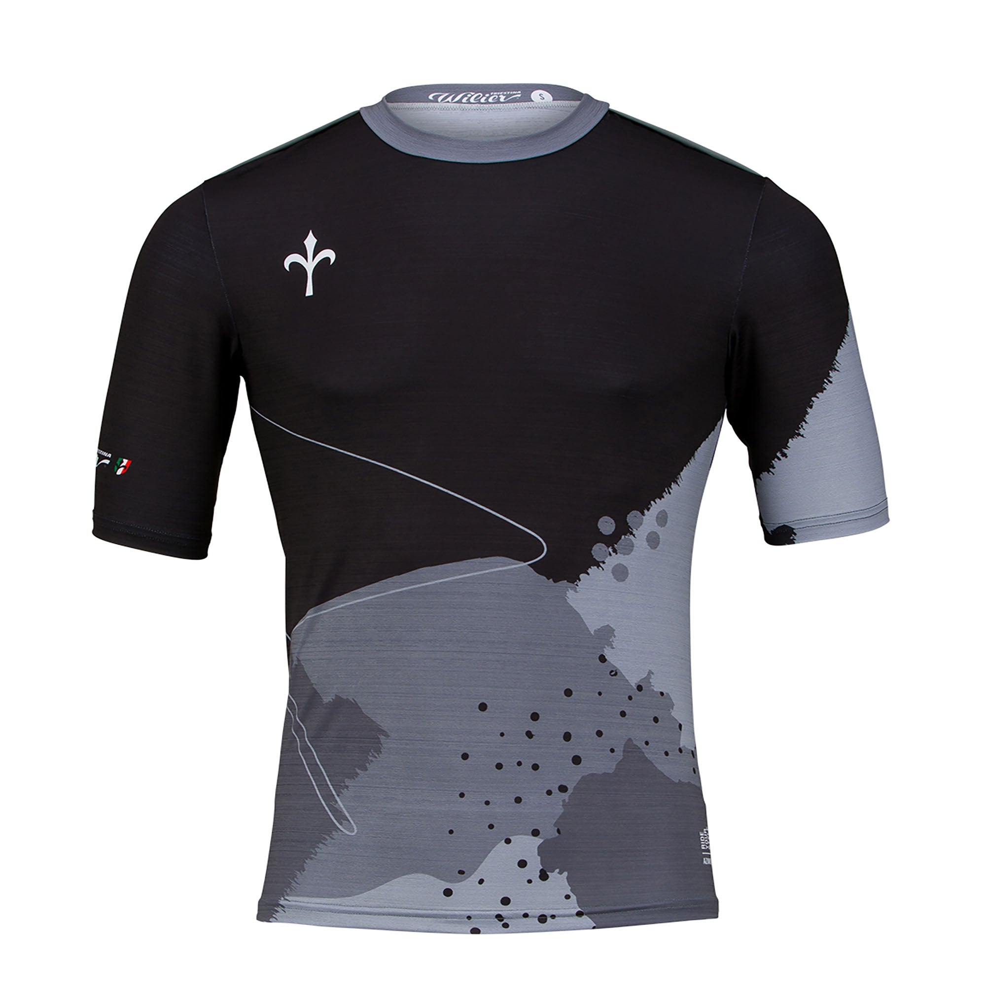 WILIER T-SHIRT GRAVEL AZIMUT BLACK