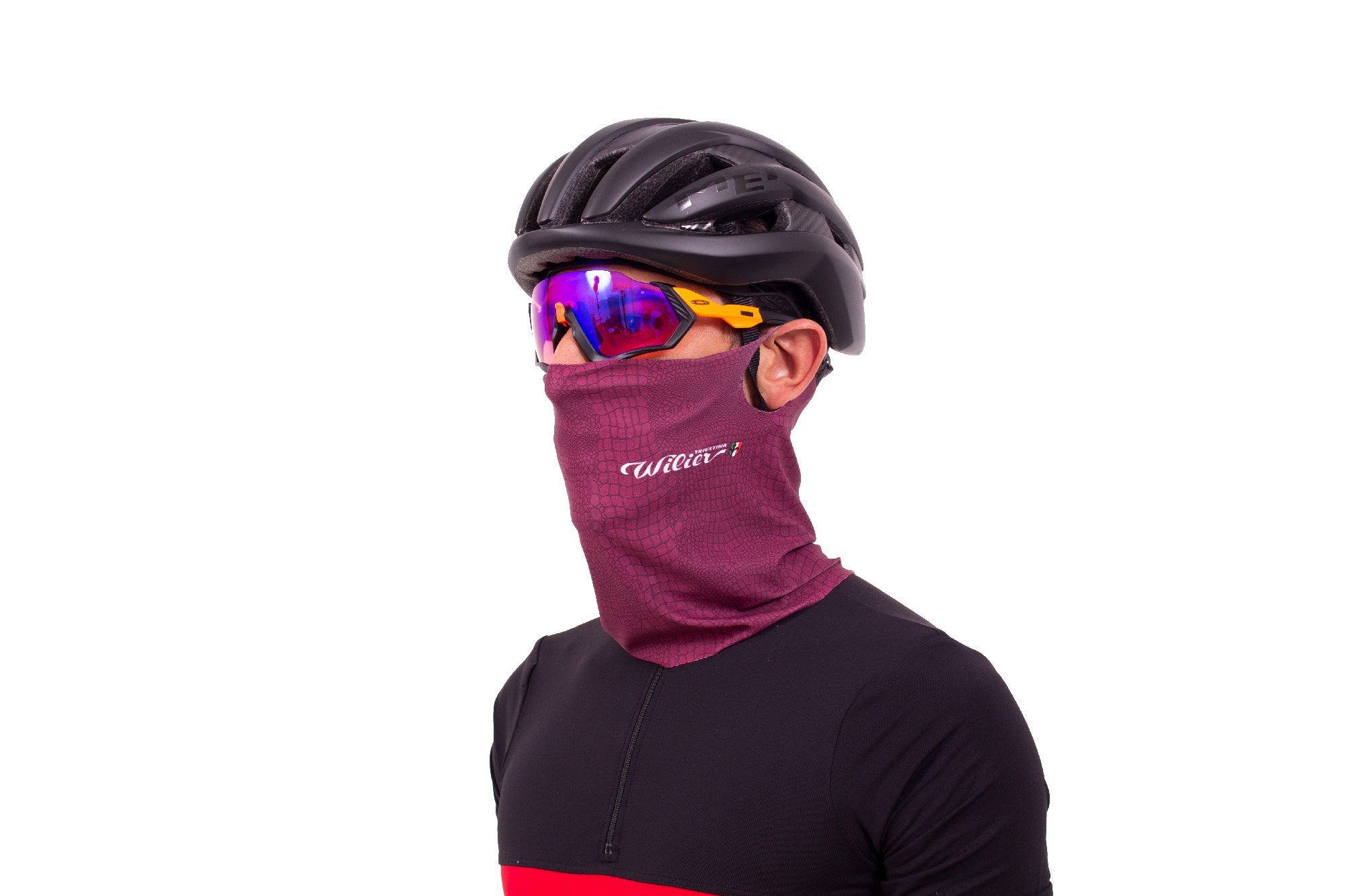 Wilier Mask Migliorina Snake Bordeaux