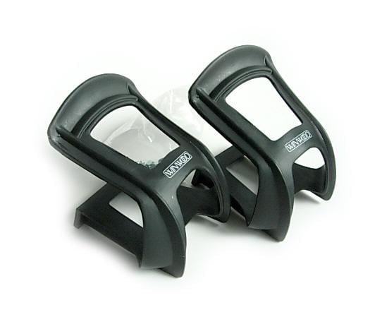 Winwood Mini Toe Clips large black fit for bicycle pedals