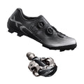 Shimano XC702 Wide Cleat Shoes + XT XC Pedal Set