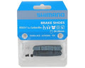 Shimano R55C4-1 Brake Shoes & Fixing Bolts for Wide Carbon Rims (24-28mm)