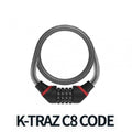 Zefal C8 CODE code cable lock 185cm x 8mm