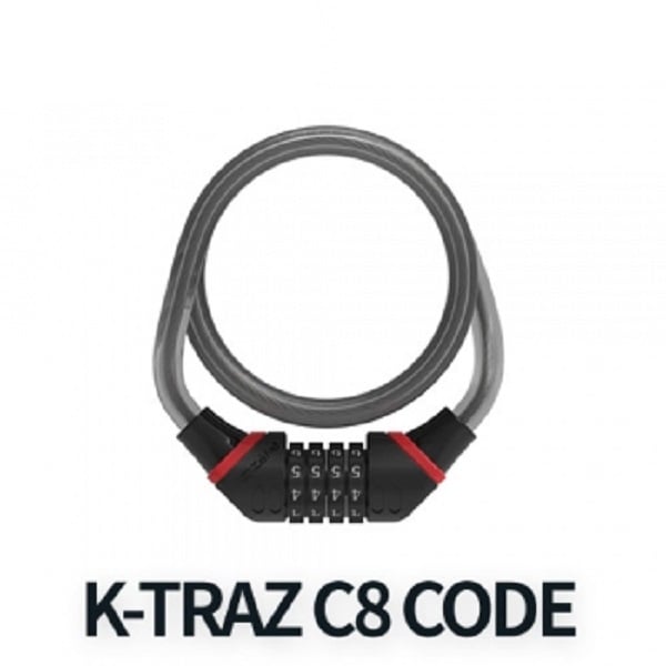 Zefal C8 CODE code cable lock 185cm x 8mm