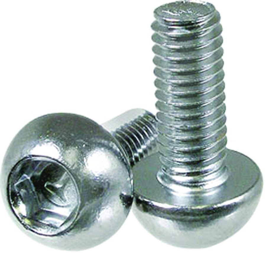BOLT BUTTONHEAD ACTION 6X16MM 10PC